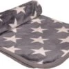 Petlando Hondendeken Stars Grijs