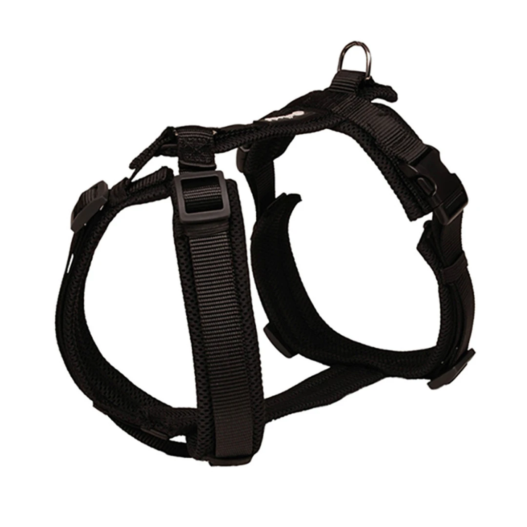 Petlando Y-Hondentuig Comfort Mesh Zwart - Afbeelding 6