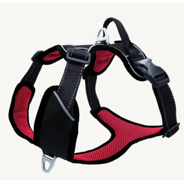 Petlando Outdoor Harnas XS Rood Borst 38x46cm - Afbeelding 2